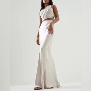 Silk 2-piece dress, worn ONCE to Black Adam premiere in NYC